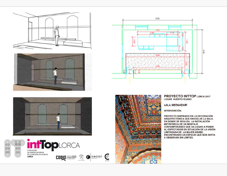 intTOP LORCA. 1º muestra de diseño interior en Casa Palacio Huerto Ruano